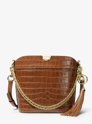 michael kors bea bucket|Bea Medium Crocodile.